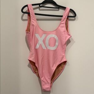 RAVESUITS Custom One Piece XO Swimsuit size Small NWOT
